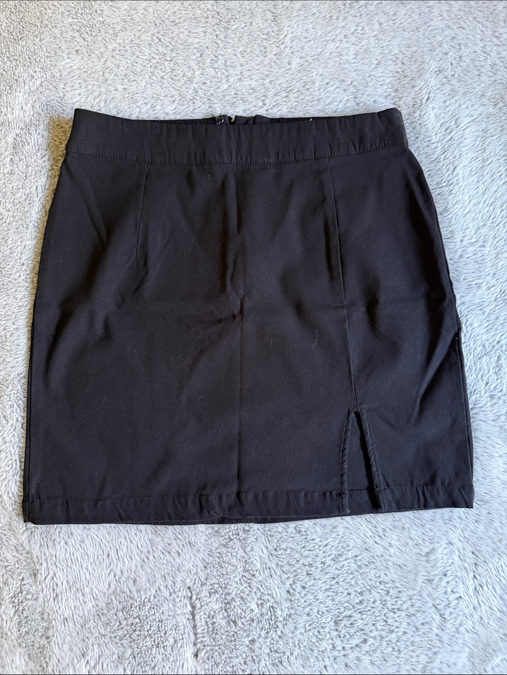 Garage Black Women's Pencil Skirt with Slit